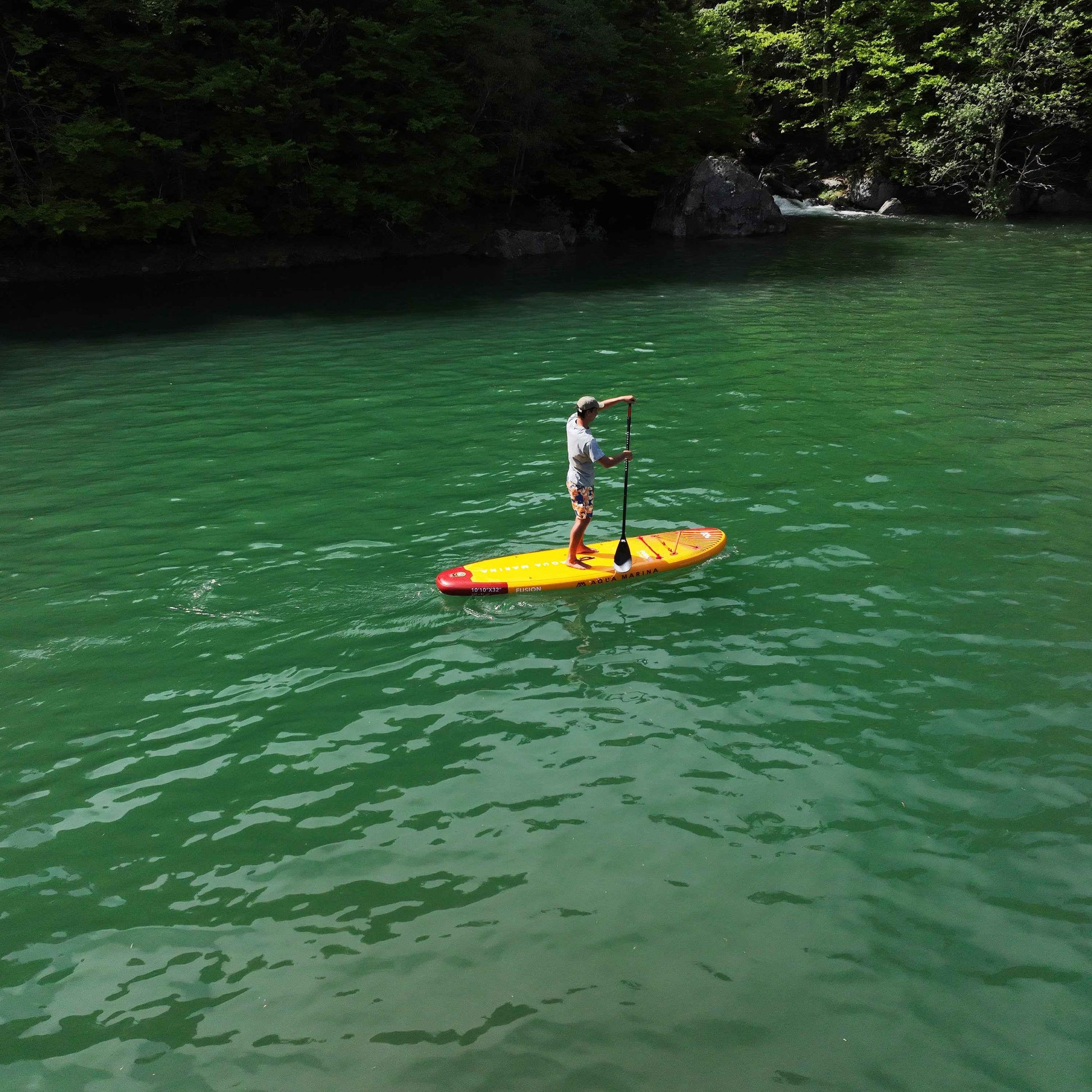 Aqua Marina - FUSION 10'10" All-Around Inflatable Stand Up Paddle Board (iSup)