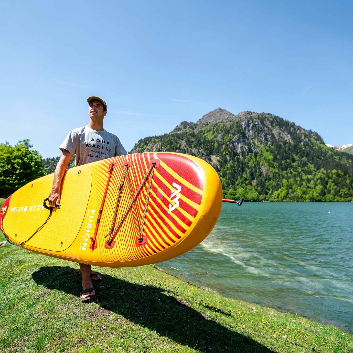 Aqua Marina - FUSION 10'10" All-Around Inflatable Stand Up Paddle Board (iSup)