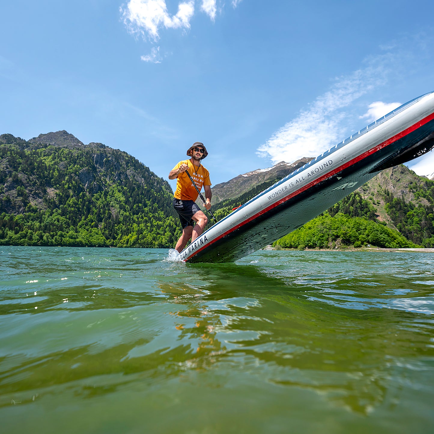 Aqua Marina - Planche de stand up paddle gonflable HYPER Touring 11' 6" (iSup)