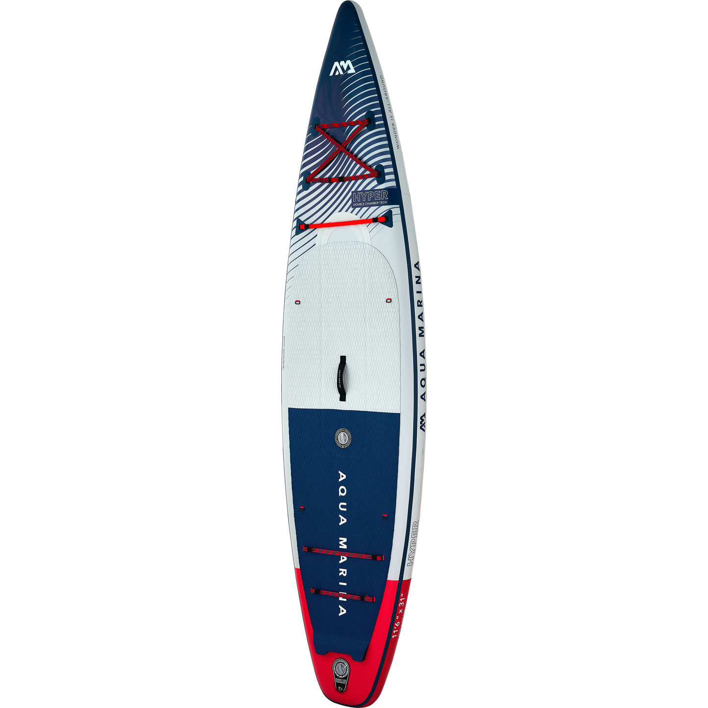 Aqua Marina - Planche de stand up paddle gonflable HYPER Touring 12' 6" (iSup)
