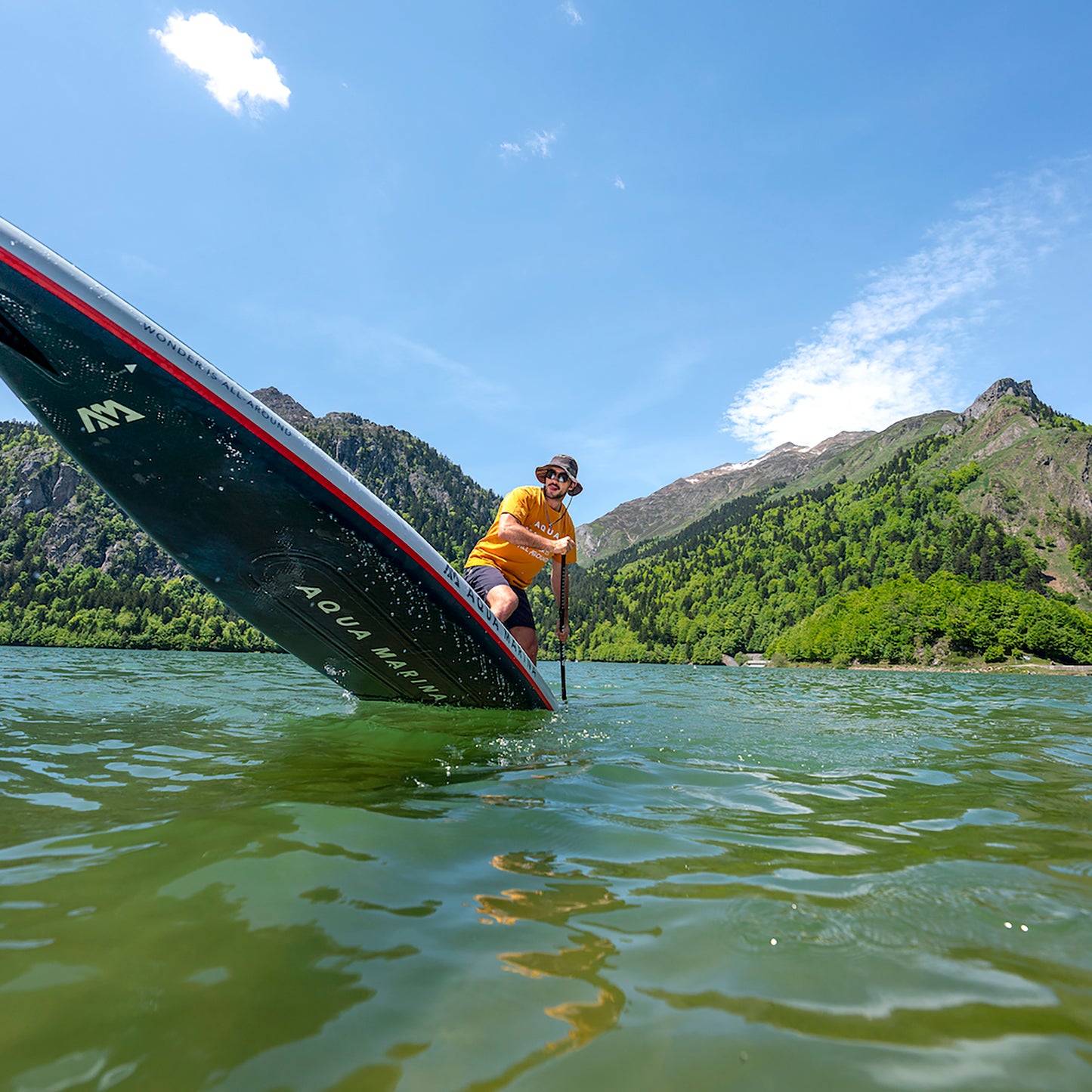 Aqua Marina - Planche de stand up paddle gonflable HYPER Touring 12' 6" (iSup)