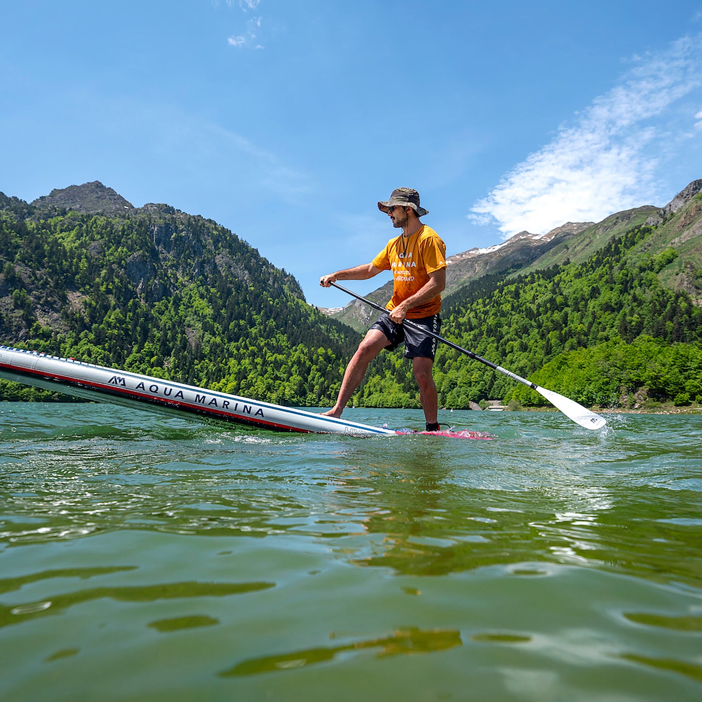 Aqua Marina - Planche de stand up paddle gonflable HYPER Touring 12' 6" (iSup)