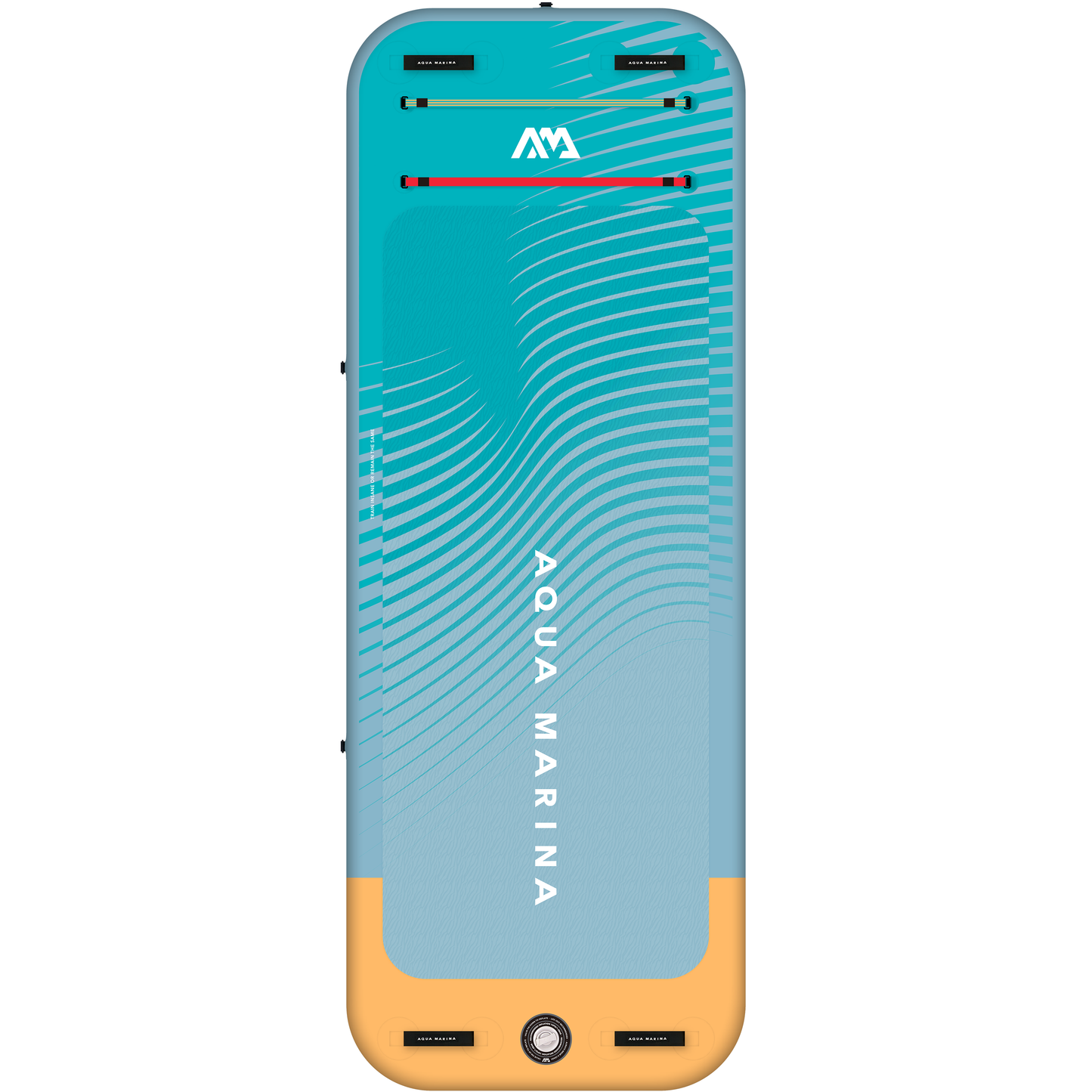 Aqua Marina - PEACE 8'2" Inflatable Fitness Mat w/Carry Strap