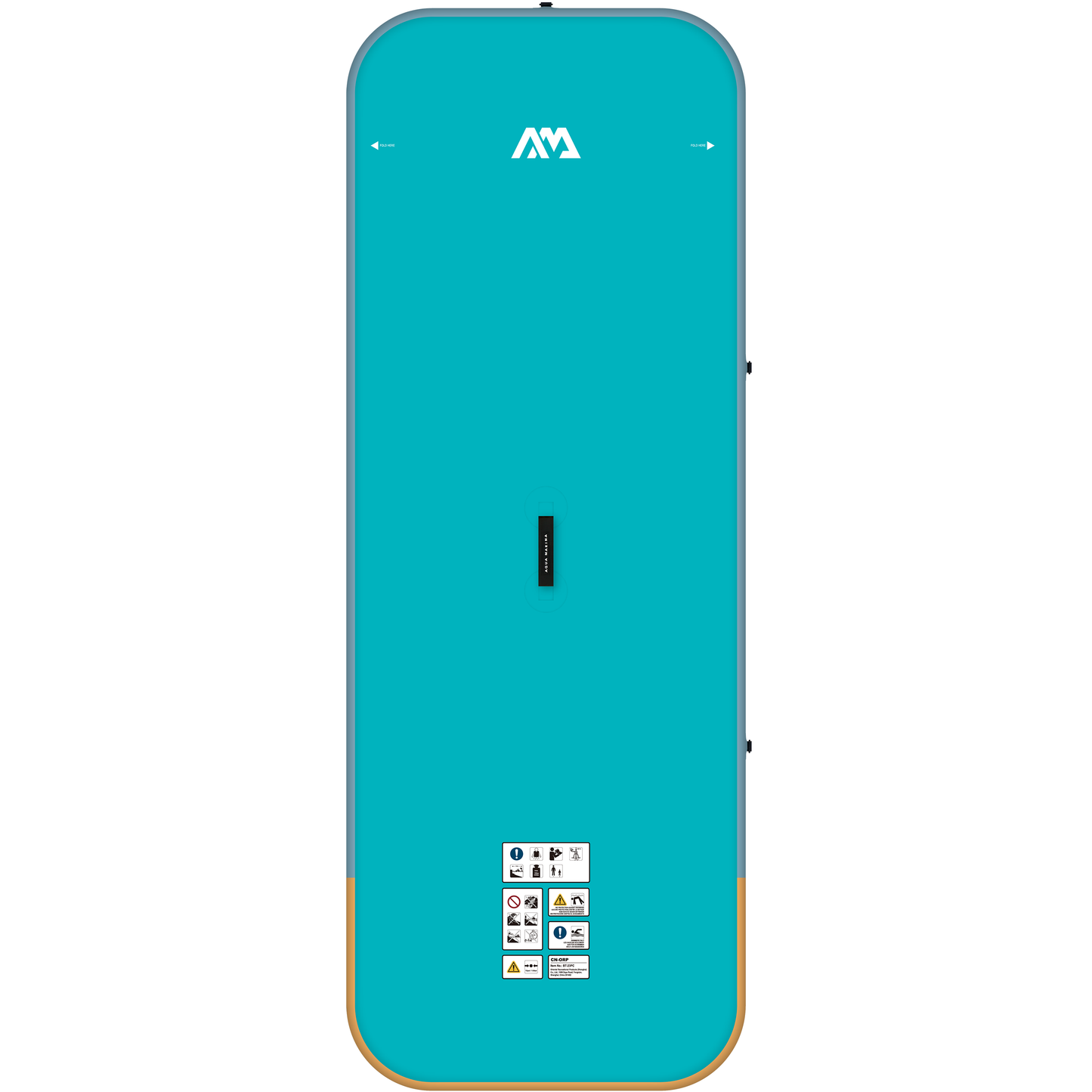 Aqua Marina - PEACE 8'2" Inflatable Fitness Mat w/Carry Strap