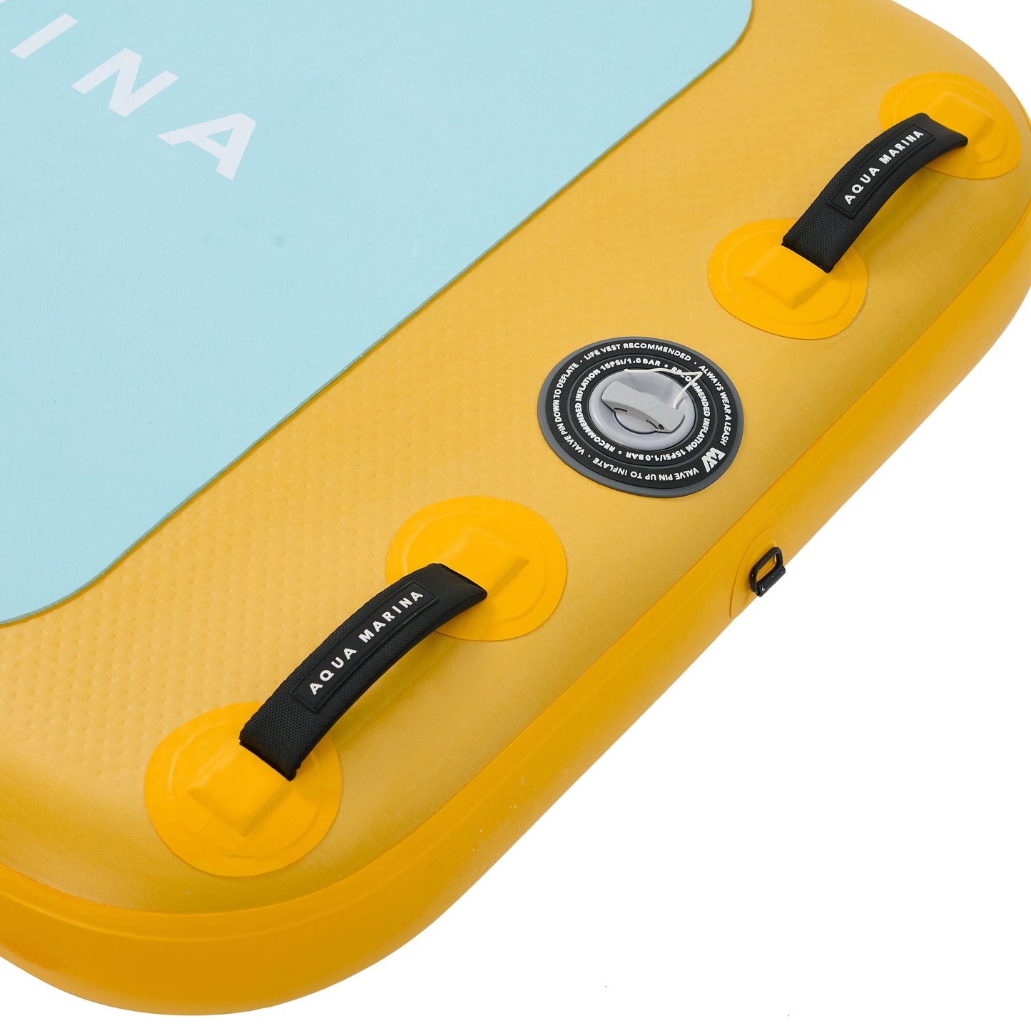 Aqua Marina - PEACE 8'2" Inflatable Fitness Mat w/Carry Strap