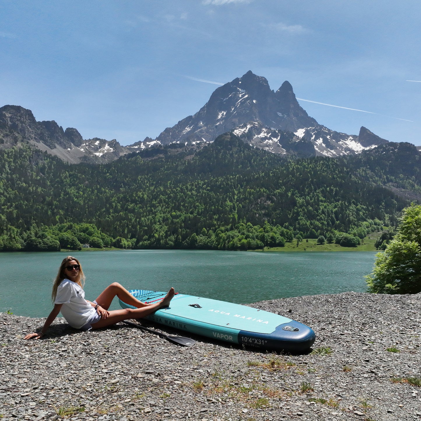 Aqua Marina - VAPOR 10'4"All-Around Inflatable Stand Up Paddle Board (iSup)