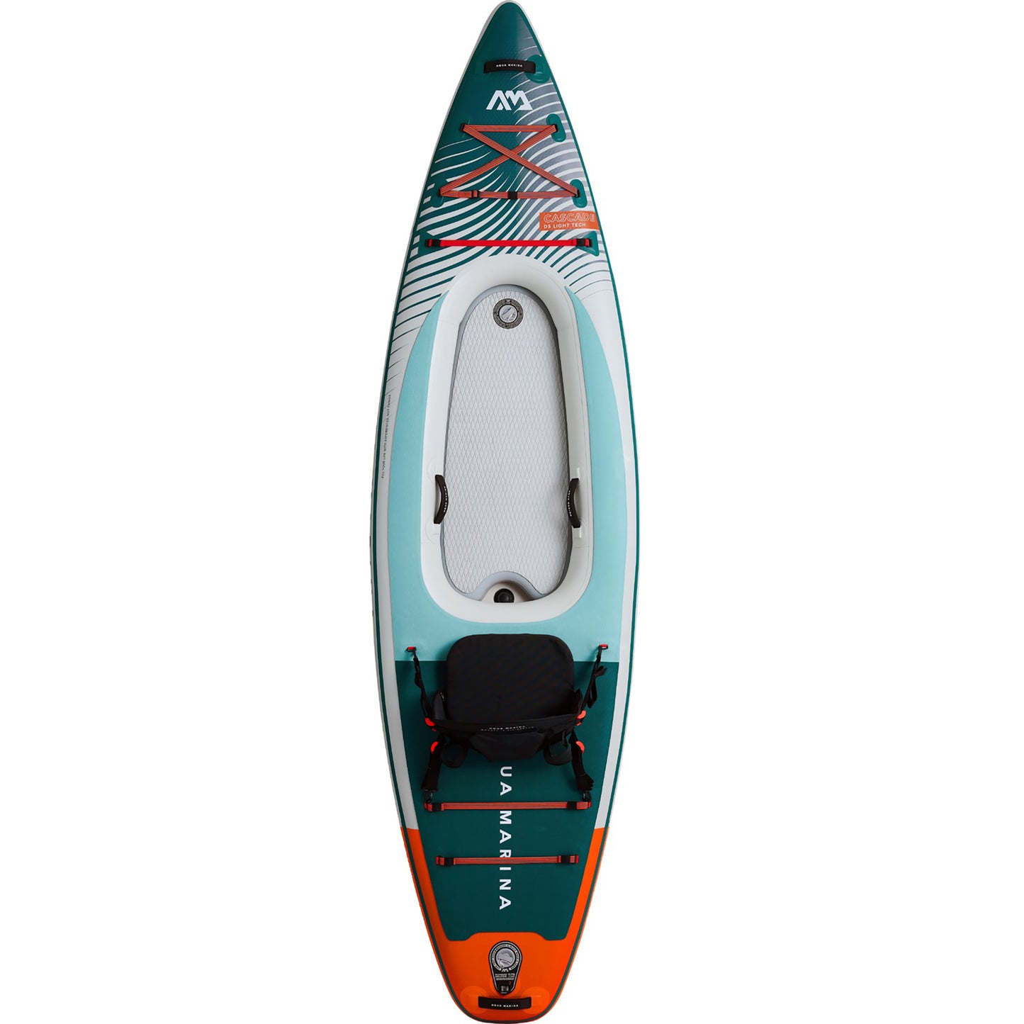 Aqua Marina - CASCADE 11'2" Planche iSUP hybride polyvalente avec pagaie