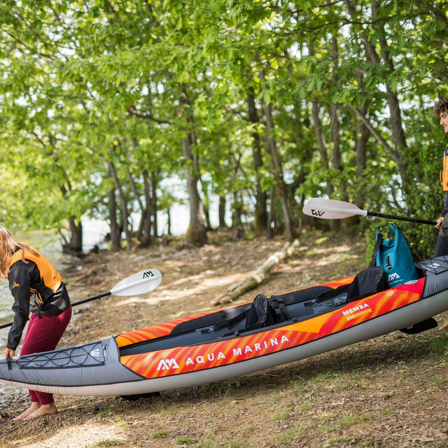 Aqua Marina - Kayak de randonnée MEMBA 390 2 places