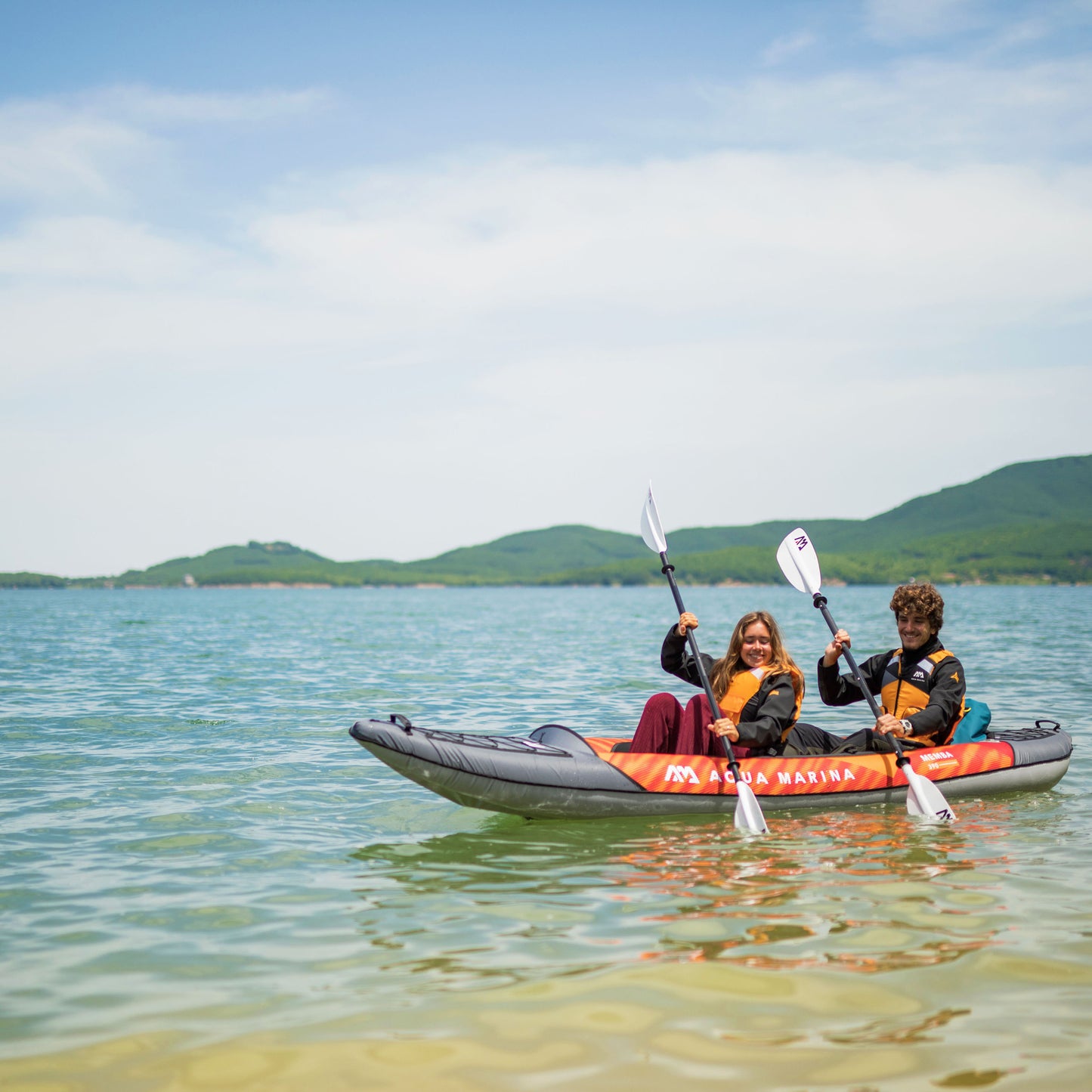 Aqua Marina - Kayak de randonnée MEMBA 390 2 places