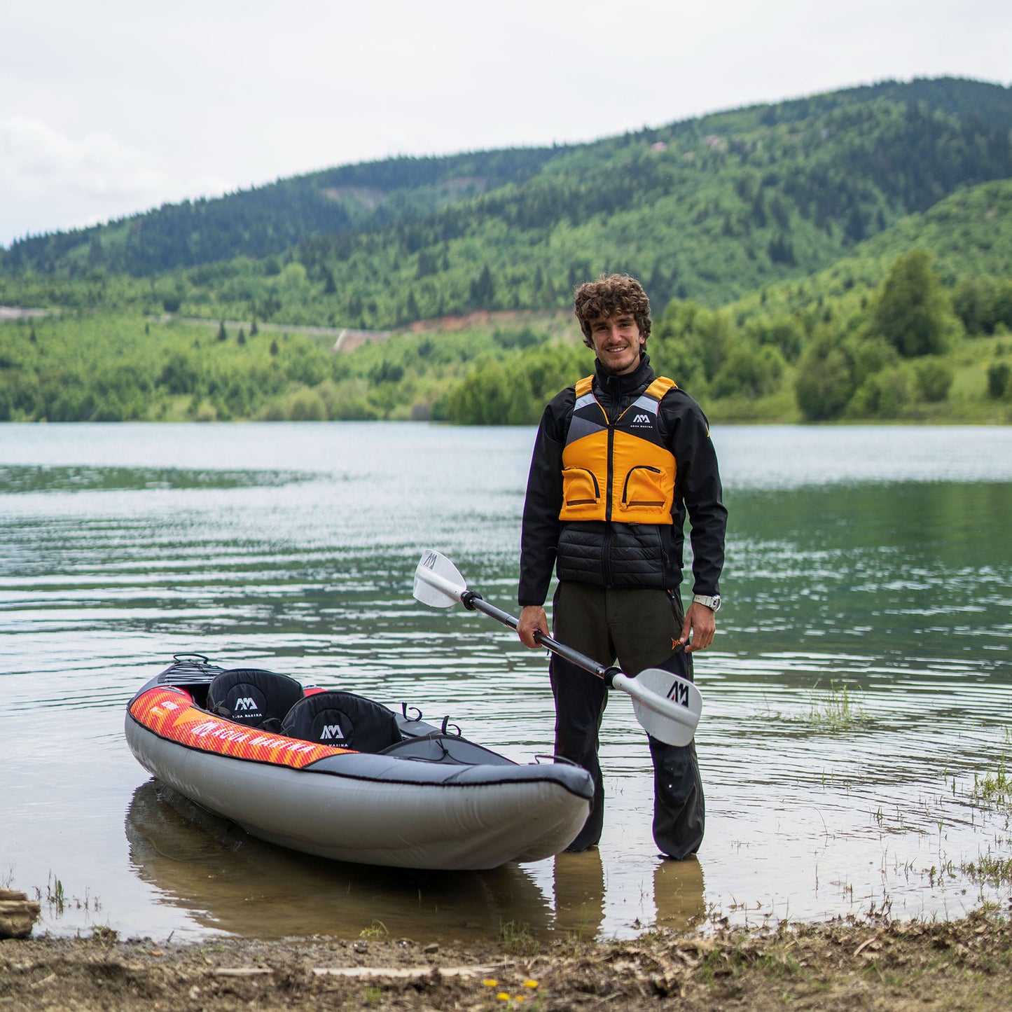 Aqua Marina - Kayak de randonnée MEMBA 390 2 places