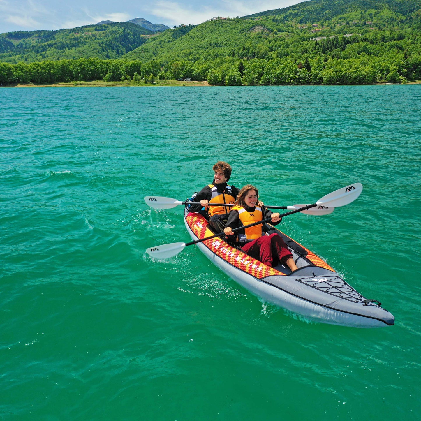 Aqua Marina - Kayak de randonnée MEMBA 390 2 places