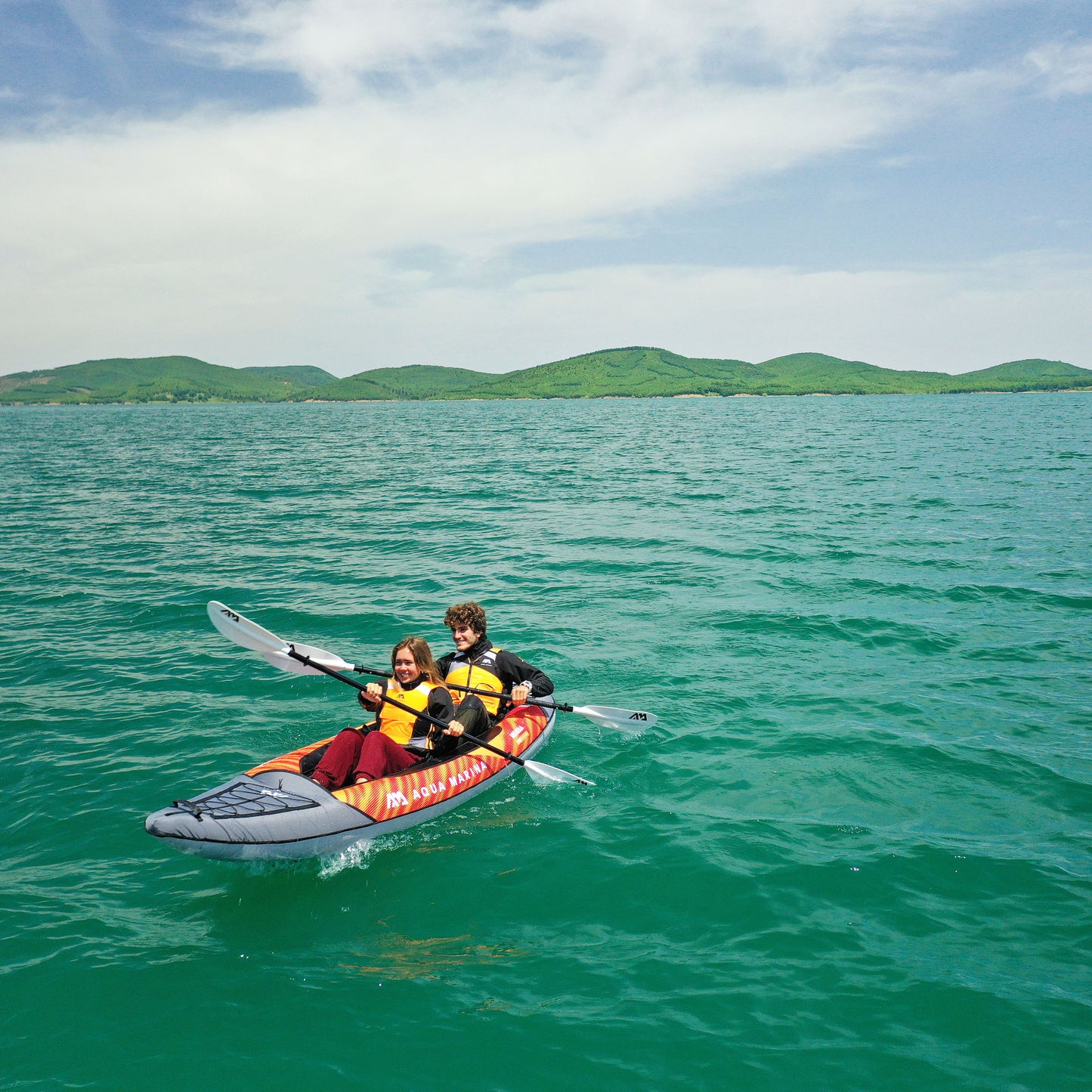 Aqua Marina - Kayak de randonnée MEMBA 390 2 places
