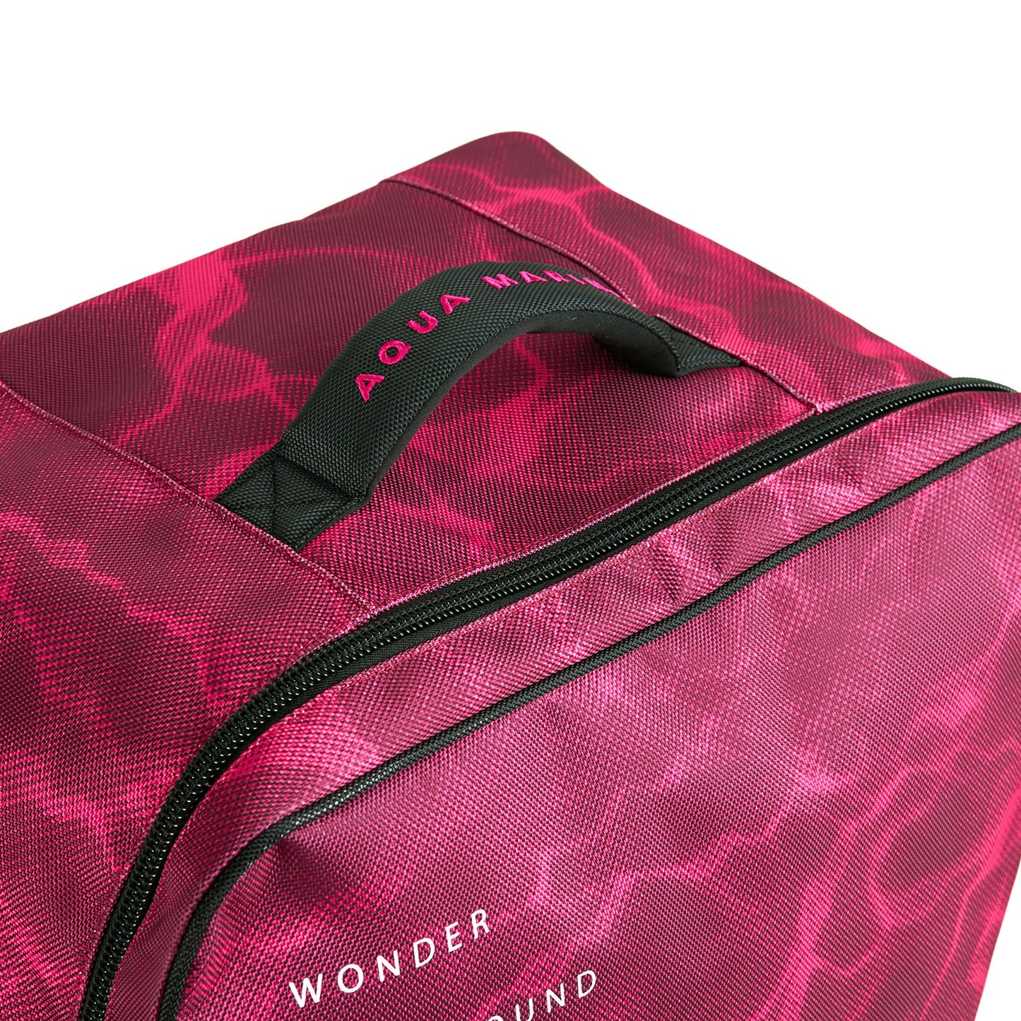 Aqua Marina - Premium Luggage Bag - (Raspberry) with rolling wheel 132L