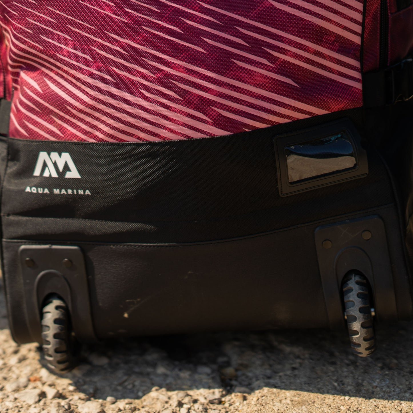 Aqua Marina - Premium Luggage Bag - (Raspberry) with rolling wheel 132L