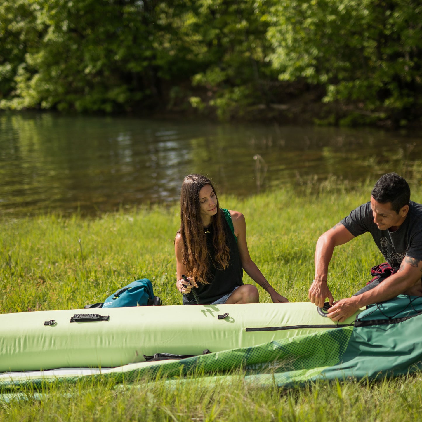 Aqua Marina - Canoë récréatif RIPPLE 370 - 3 personnes