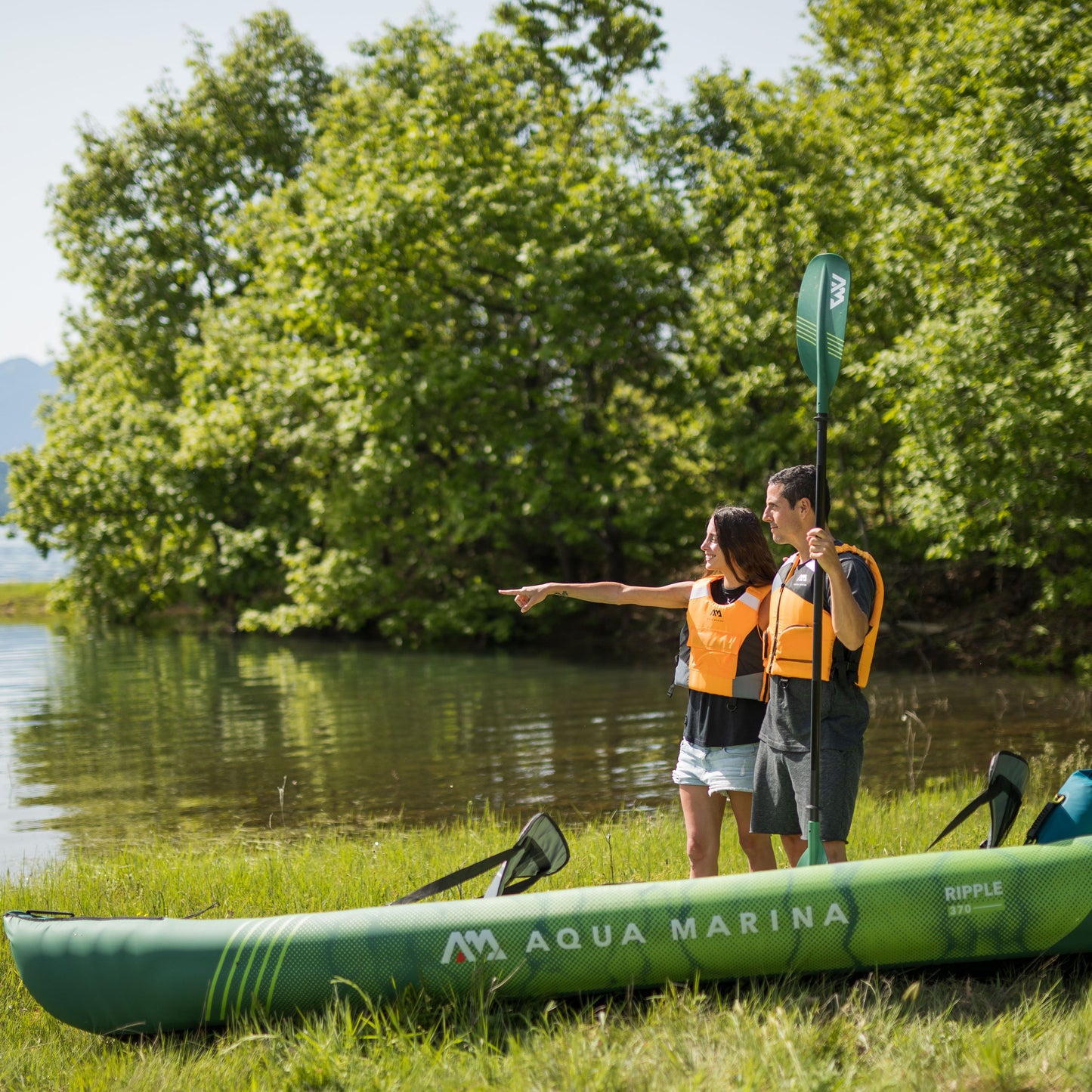 Aqua Marina - Canoë récréatif RIPPLE 370 - 3 personnes