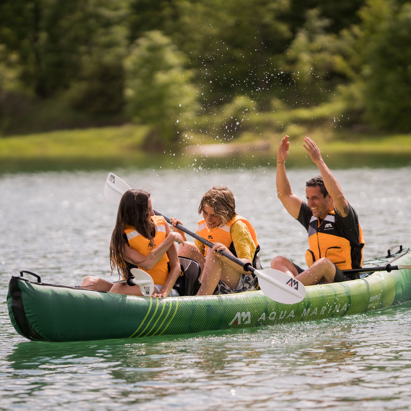 Aqua Marina - Canoë récréatif RIPPLE 370 - 3 personnes