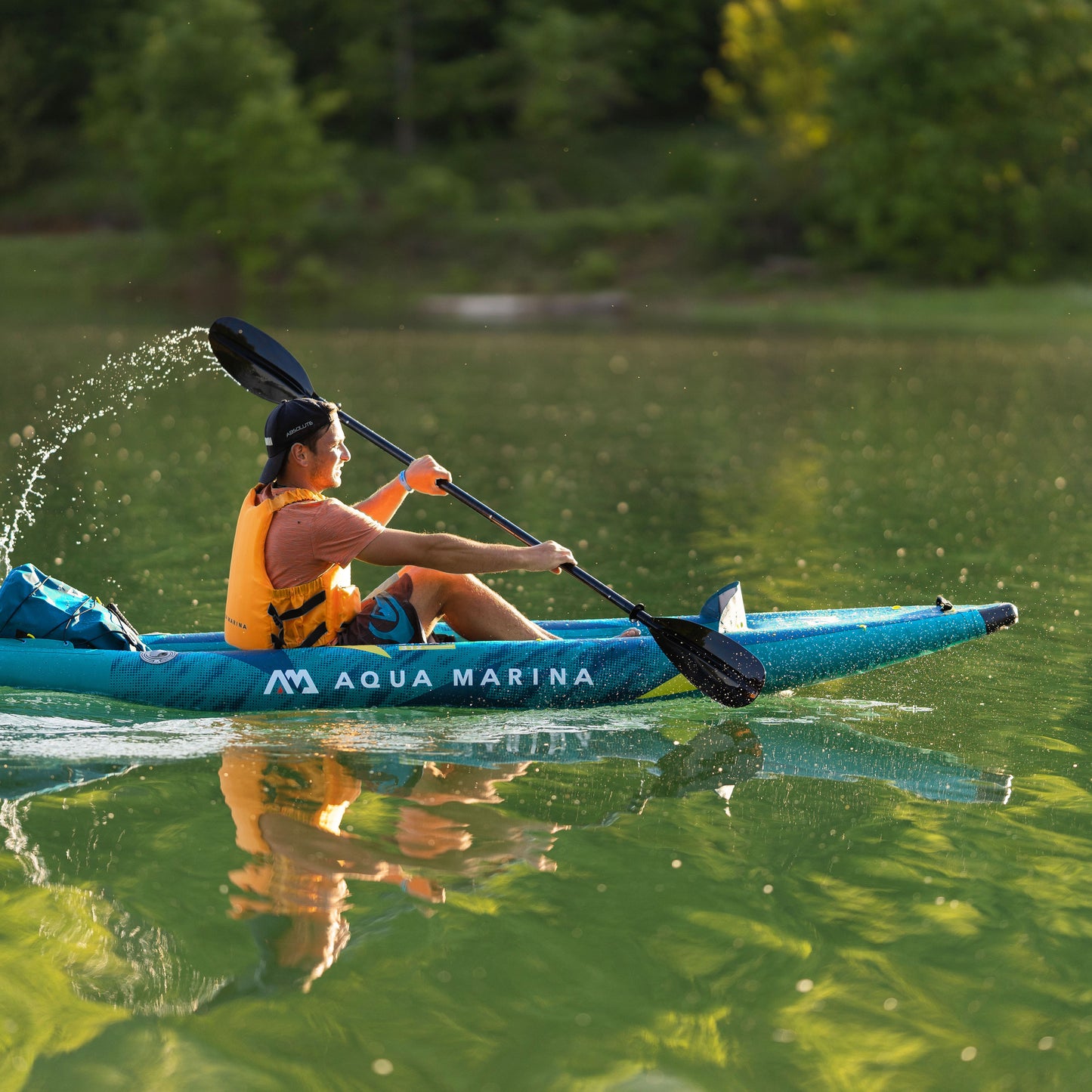Aqua Marina - Kayak gonflable STEAM 312 10'3" pour 1 personne