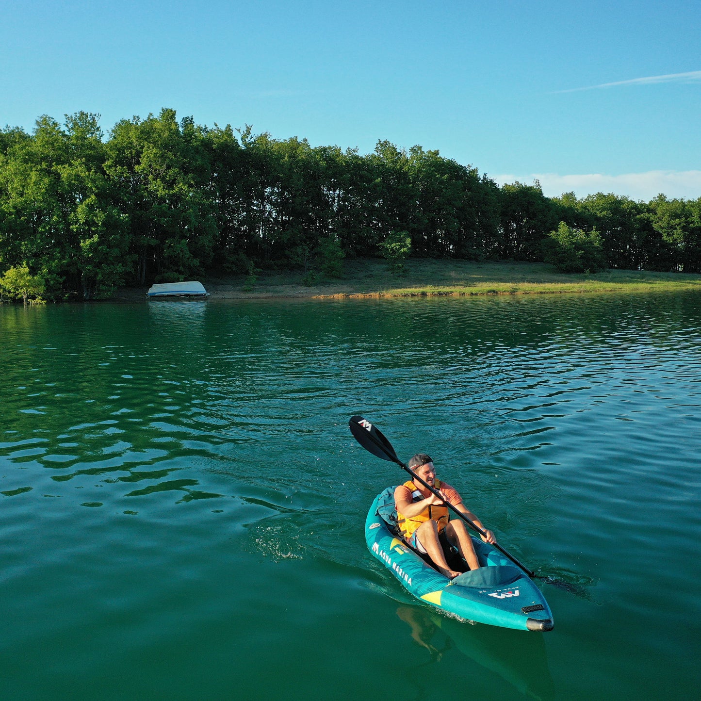 Aqua Marina - Kayak gonflable STEAM 312 10'3" pour 1 personne