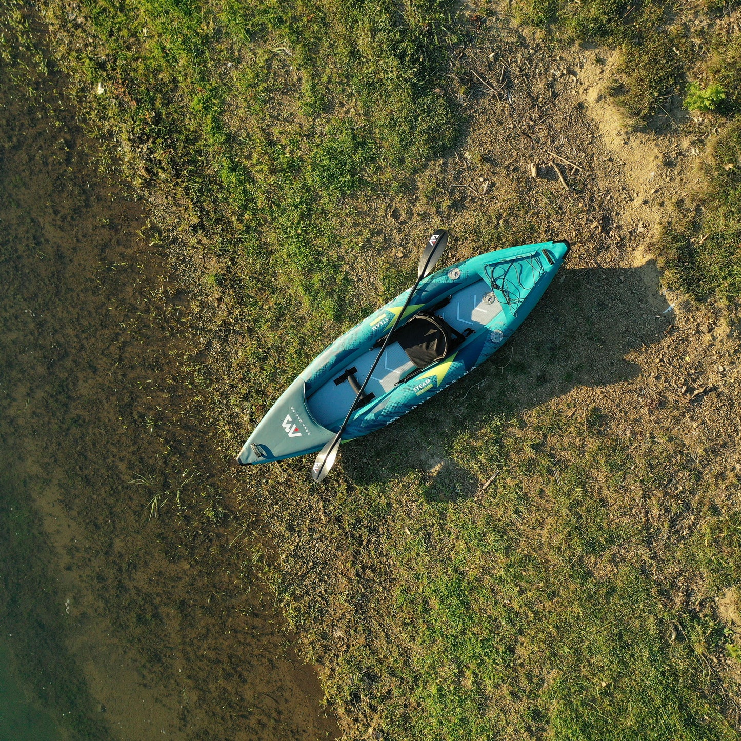 Aqua Marina - Kayak gonflable STEAM 312 10'3" pour 1 personne