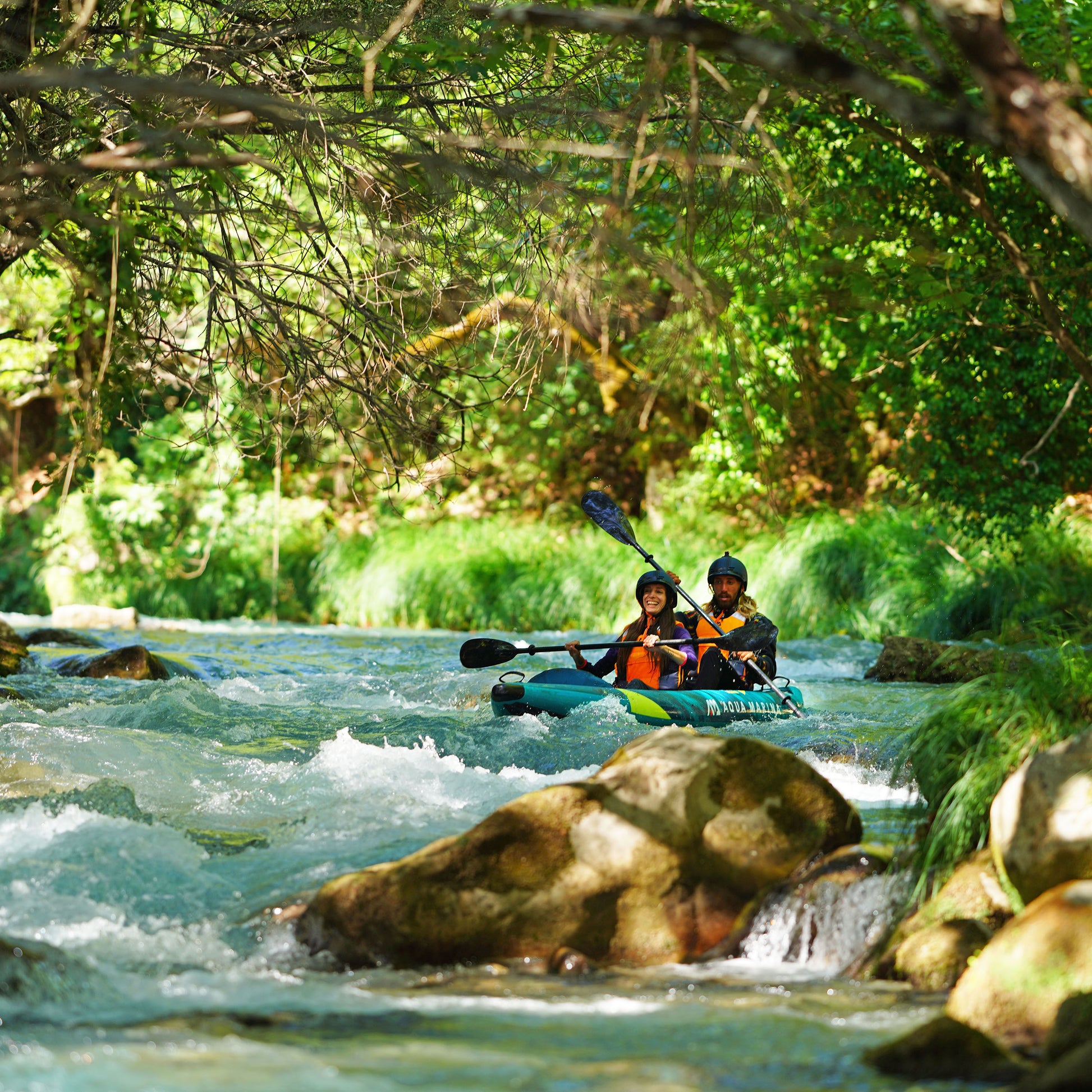 Aqua Marina - STEAM 412 13’6” Inflatable 2-person Kayak - Aqua Marina