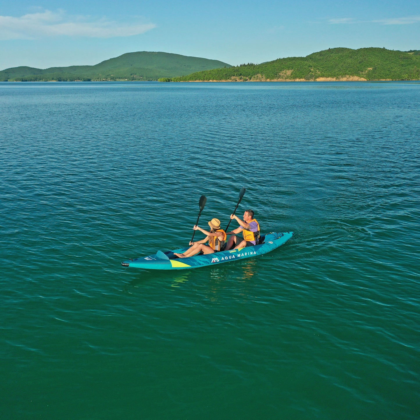 Aqua Marina - Kayak gonflable STEAM 412 13'6” pour 2 personnes