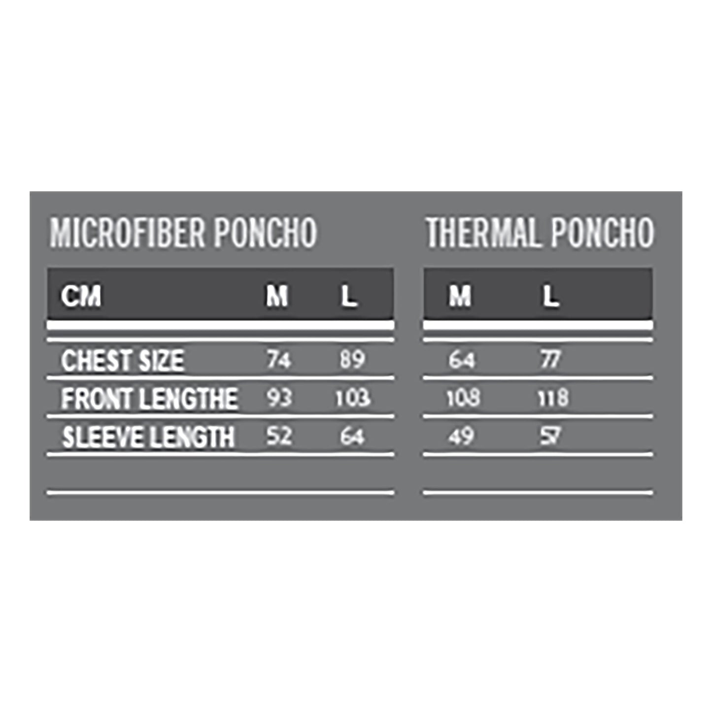 Aqua Marina - Poncho thermique déperlant (bleu marine) - Grand