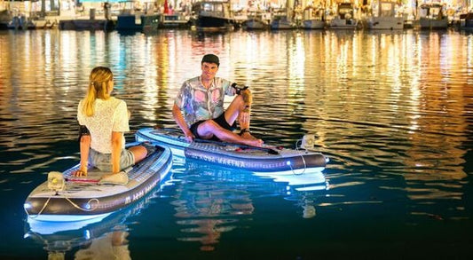 Illuminate Your Adventures: The Glow 10'4" All-Around ISUP with Ambient Light System