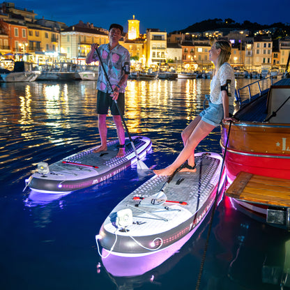 Aqua Marina - GLOW 10'4" iSUP polyvalent avec système d'éclairage ambiant 