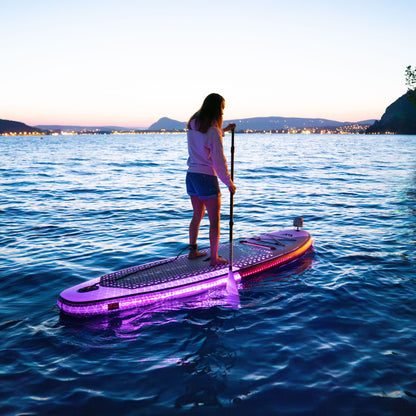 Aqua Marina - GLOW 10'4" iSUP polyvalent avec système d'éclairage ambiant 