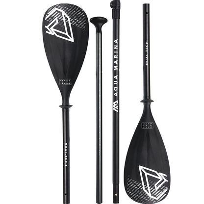 Aqua Marina - Pagaie réglable 2 en 1 DUAL-TECH pour iSUP et kayak en aluminium 