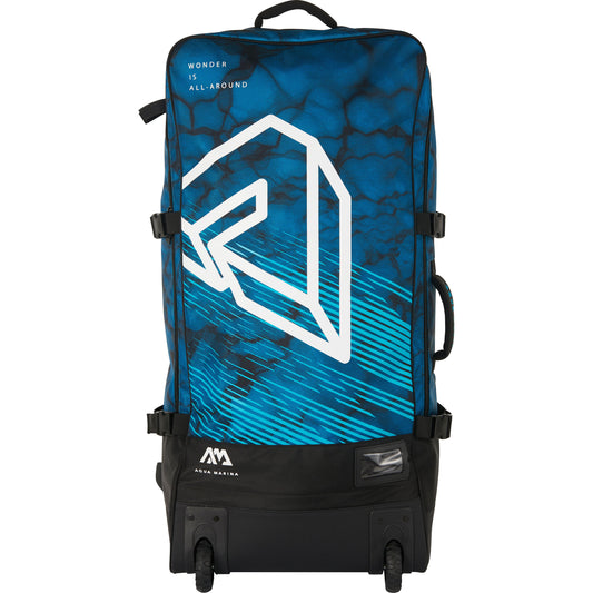 Aqua Marina - Premium Luggage Bag - (Blueberry) with rolling wheel 132L
