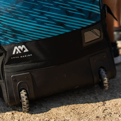 Aqua Marina - Premium Luggage Bag - (Blueberry) with rolling wheel 132L