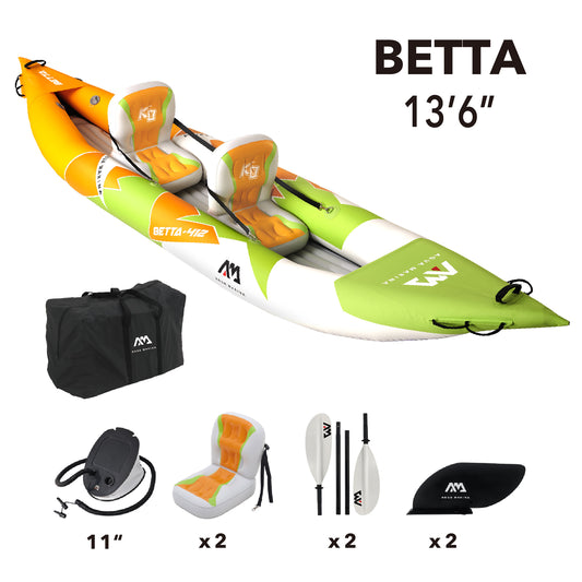 Aqua Marina - BETTA-412 Recreational 2-person Kayak