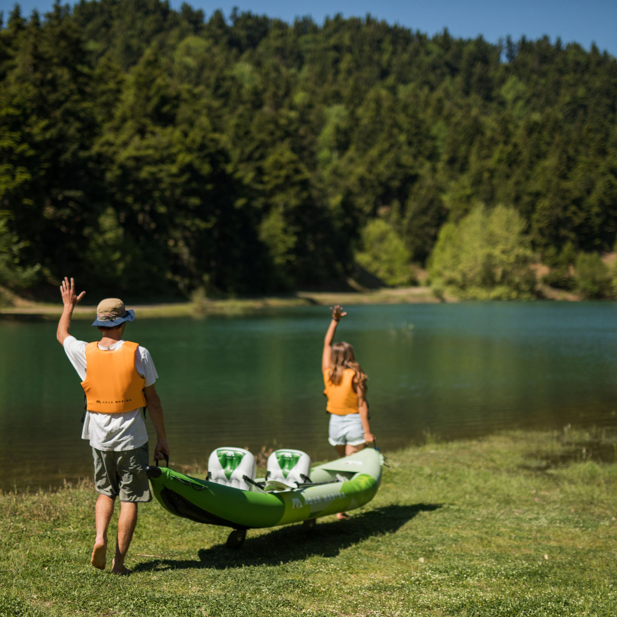 Aqua Marina - BETTA-412 Recreational 2-person Kayak - Aqua Marina