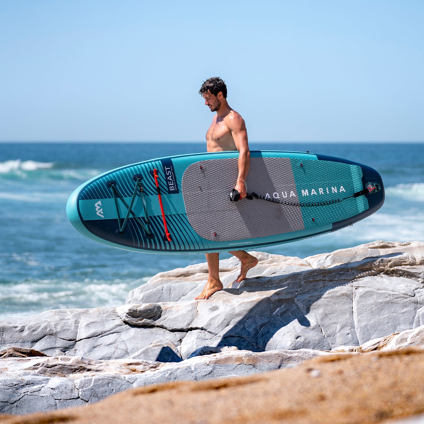 Aqua Marina - BEAST 10'6" Advanced All-Around Inflatable Stand Up Paddle Board (iSup)