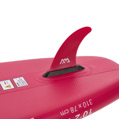 Aqua Marina - CORAL 10'2" (Raspberry) Advanced All-Around Inflatable Stand Up Paddle Board (iSup)