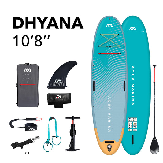 Aqua Marina - Planche de stand up paddle gonflable DHYANA Fitness 10' 8" (iSup)