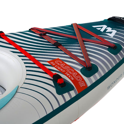 Aqua Marina - CASCADE 11'2" Planche iSUP hybride polyvalente avec pagaie 