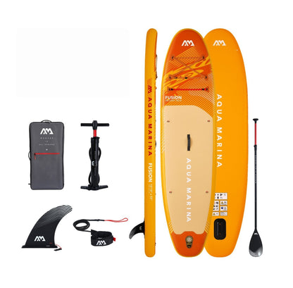 Aqua Marina - FUSION 10'10" All-Around Inflatable Stand Up Paddle Board (iSup) Package