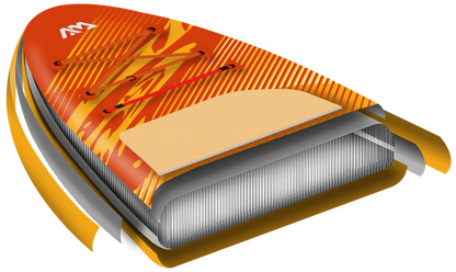 Aqua Marina - FUSION 10'10" All-Around Inflatable Stand Up Paddle Board (iSup) Package