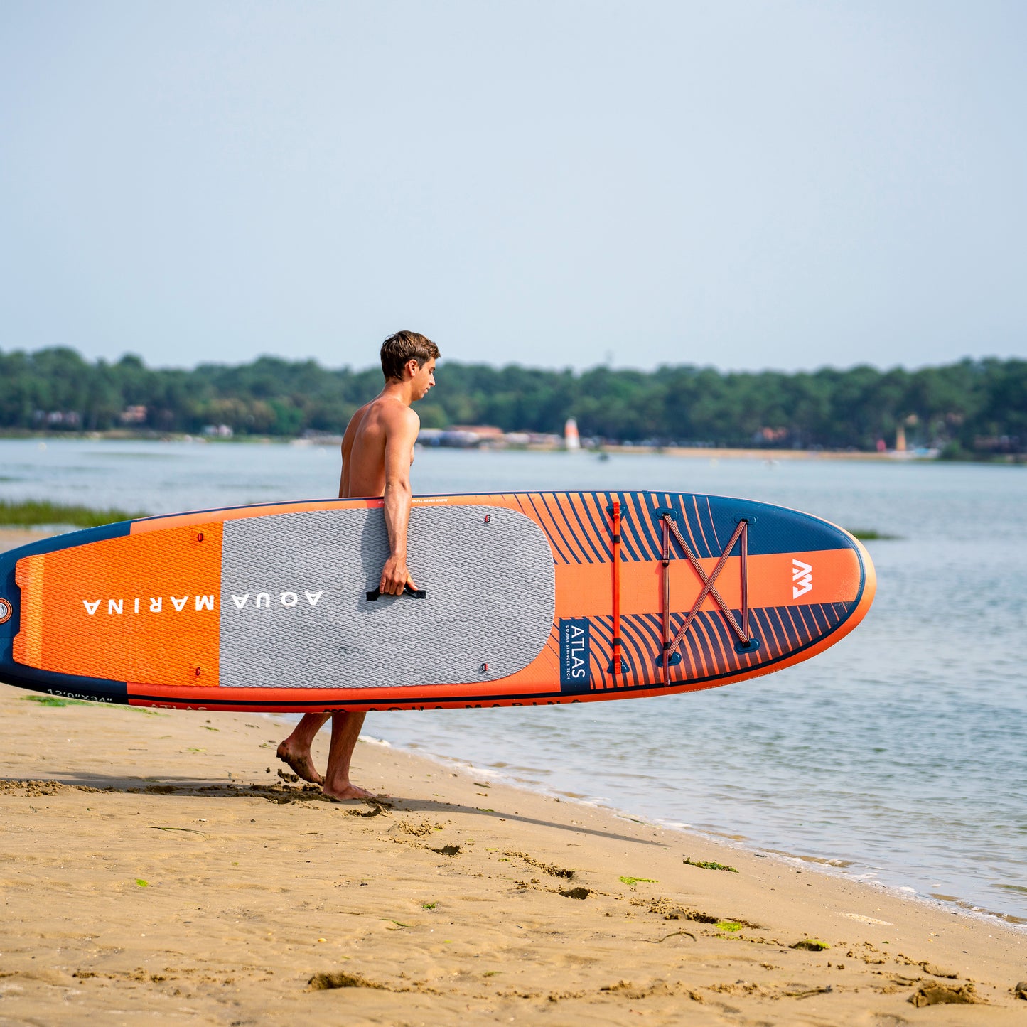 Aqua Marina - ATLAS 12'0" Advanced All-Around Inflatable Stand Up Paddle Board (iSup)