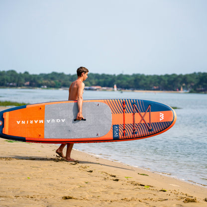 Aqua Marina - ATLAS 12'0" Advanced All-Around Inflatable Stand Up Paddle Board (iSup)