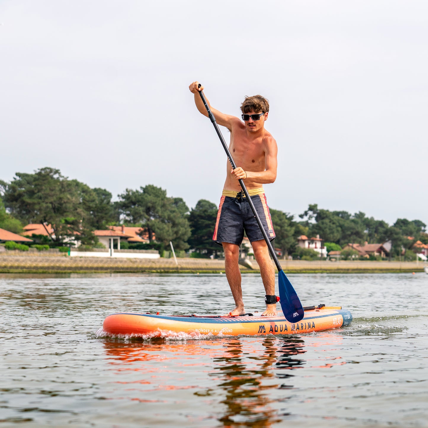 Aqua Marina - ATLAS 12'0" Advanced All-Around Inflatable Stand Up Paddle Board (iSup)