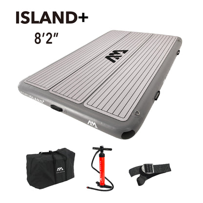 Aqua Marina - ISLAND+ Plateforme gonflable de 8' 2" 