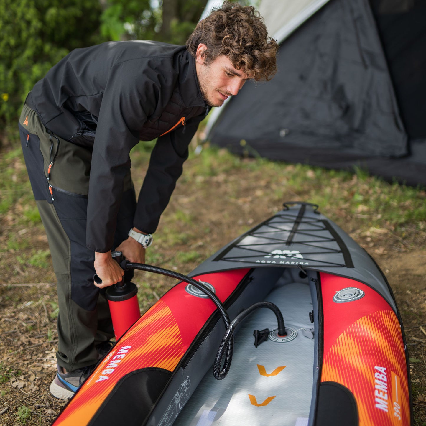 Aqua Marina - Kayak de randonnée MEMBA 390 2 places 