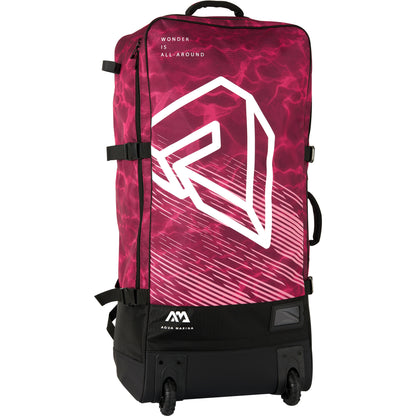 Aqua Marina - Premium Luggage Bag - (Raspberry) with rolling wheel 132L