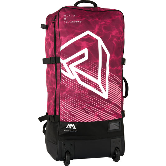 Aqua Marina - Premium Luggage Bag - (Raspberry) with rolling wheel 132L