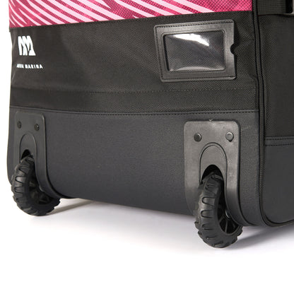 Aqua Marina - Premium Luggage Bag - (Raspberry) with rolling wheel 132L