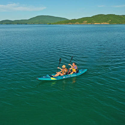 Aqua Marina - Kayak gonflable STEAM 412 13'6” pour 2 personnes 